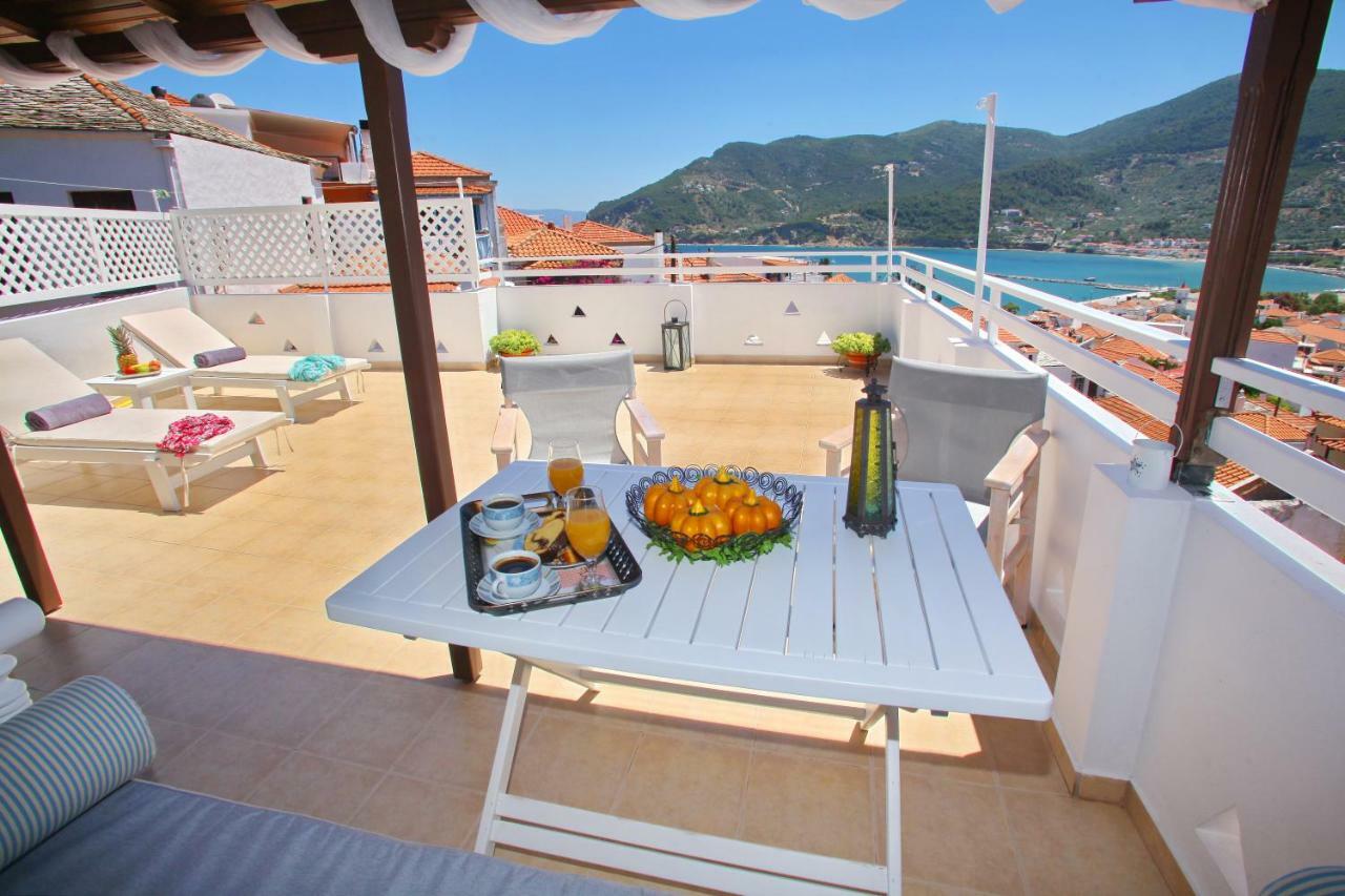 Kamara House Villa Bandar Skopelos Luaran gambar