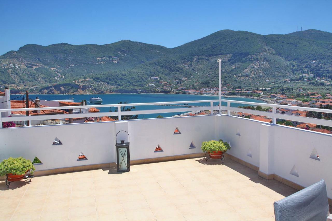 Kamara House Villa Bandar Skopelos Luaran gambar