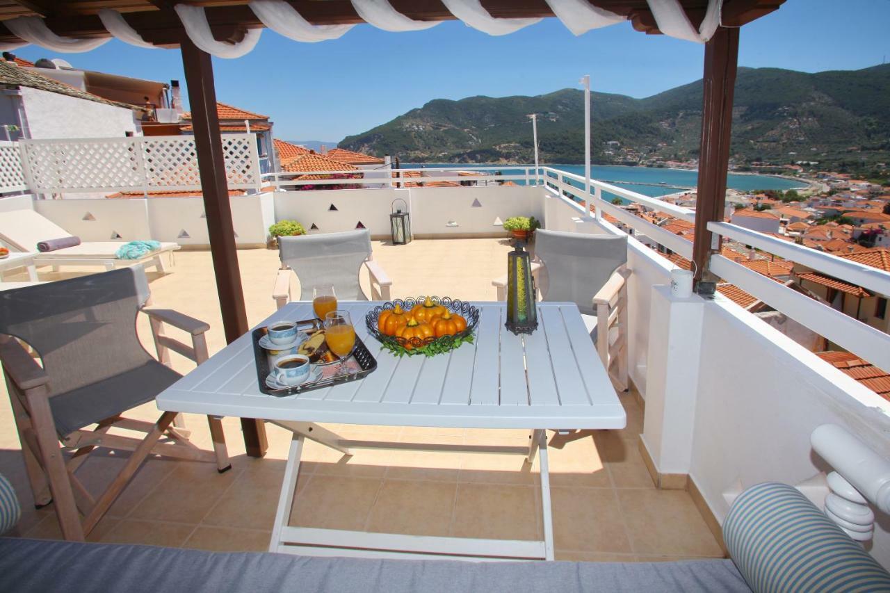 Kamara House Villa Bandar Skopelos Luaran gambar